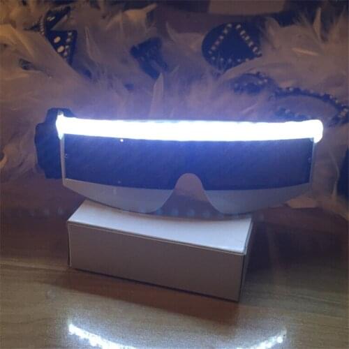 Newest 2015 LED Luminous Flashing Party Masquerade Funny Glasses Christmas Halloween Eyewear Led Bunny Mask