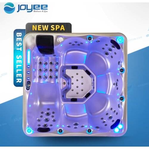 JOYEE 6 persons big size garden outdoor jacuzzi spa hot tub