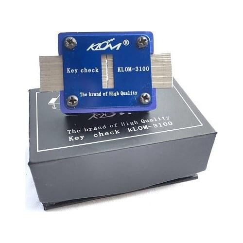 Locksmith Tools Klom Key Check/Blank Key Slot checker KLOM-3100