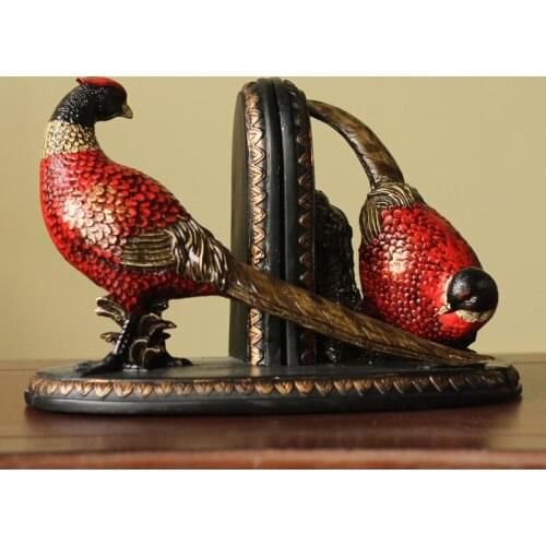 American country Home Furnishing jewelry retro resin decoration decorations Fuguiniao bookend Bookends