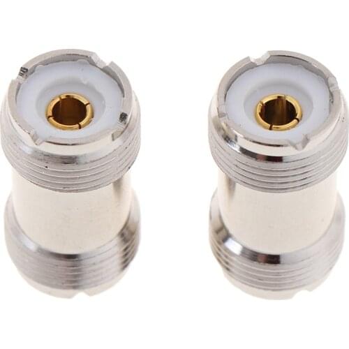High Quality SO-239 UHF Female To Female RF Coax Cable Adapter Connector For PL-259