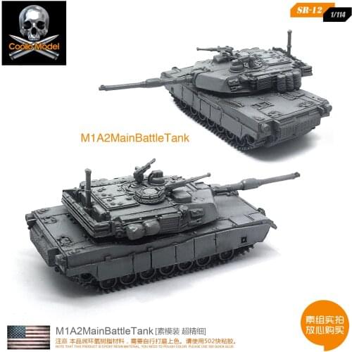 1/144 M1A2 Main Battle Tank Mini Tank Element [Super Fine] SR-12