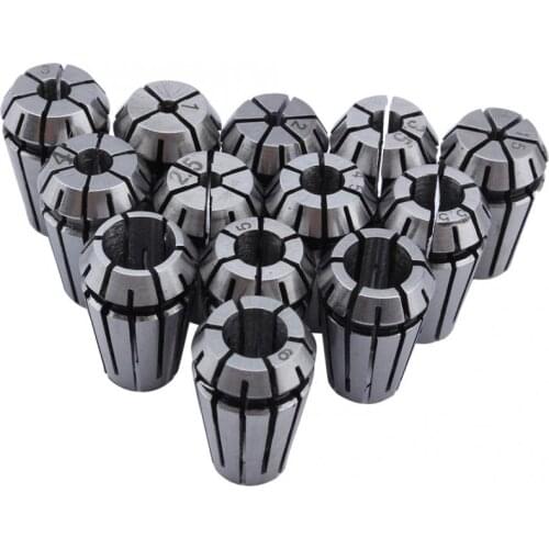 13PCS/set 1-7mm ER11 Collet Spring Collet Set CNC Milling Engraving Machine Tools