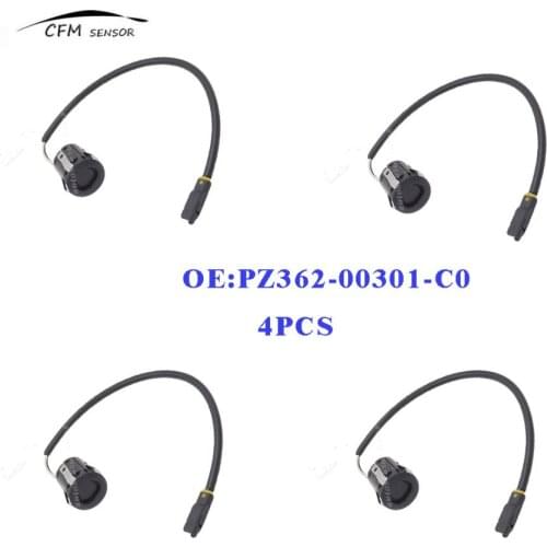 4PCS New Brand PZ362-00301-C0 PDC Reverse Backup Parking Assist Sensor For Toyota