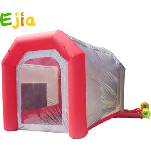 6*4/7*4/8*4m Hot Sale Mobile Inflatable Paint Booth Inflatable Spray Booth For Car Cover