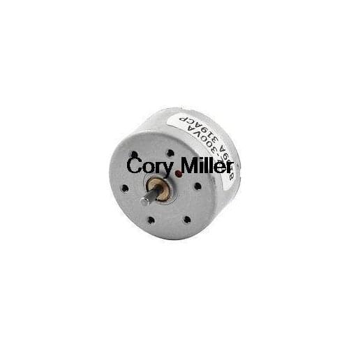 DC 1.5V-3V 6600RPM Cylinder Shaped DC Miniature Vibration Motor