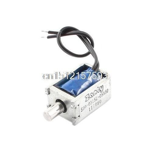 DC 5V 0.5W 15g/2mm Pull Type Open Frame Solenoid Electromagnet