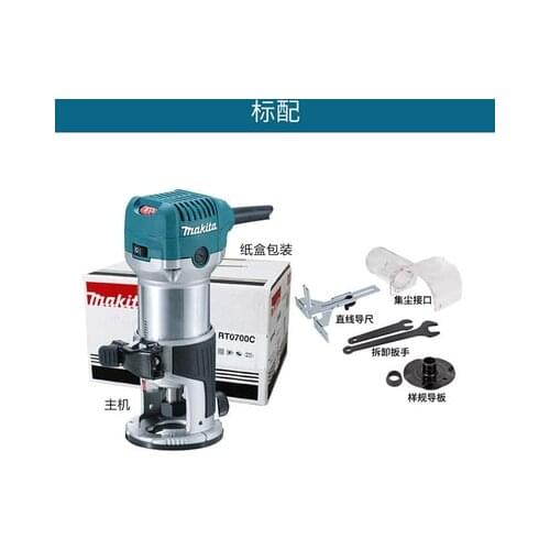 Electric Trimmer Woodworking Trimmer Speed Engraving Machine Woodworking Slotting Bakelite Milling
