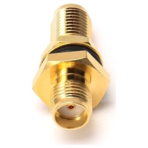 SMA Female Jack RF Connector Straight Coaxial Converter Adapter Panel Mount O-Ring Connectors