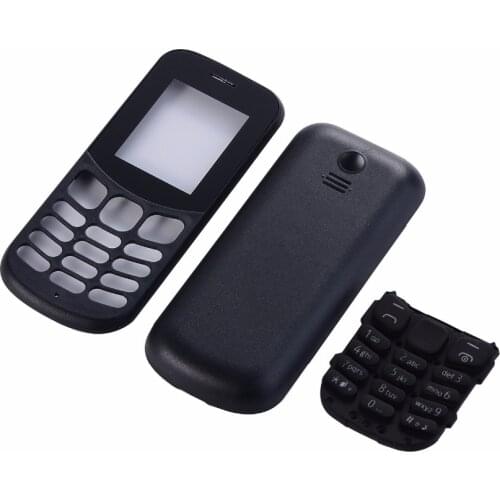 For Nokia 130 2017 Housing Front Frame+Keypads+Battery Back cover+Tools