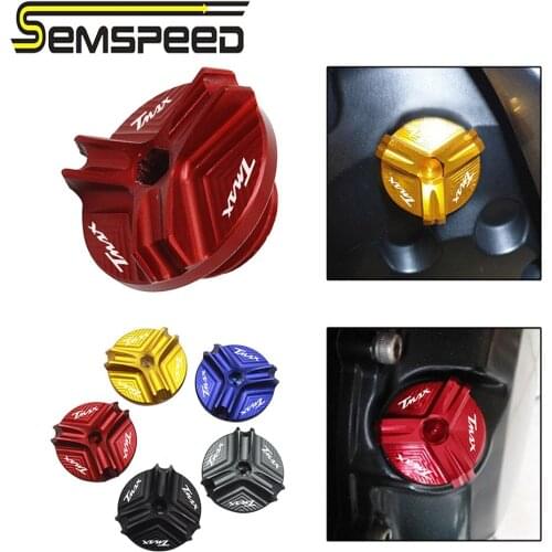 Motorcycle M20*2.5 CNC Engine Oil Filter Cup Plug Cover Screw For Yamaha TMAX 530 Tmax500 T-max 530 500 2013 2014 2015 2016 2017
