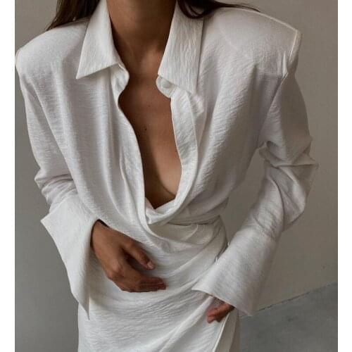 Mycyk Fashionable Shirt Dresses