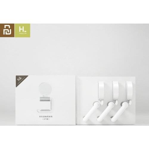 Youpin HL Wall Mounted Mop Hook Umbrella Holder Brush Broom Hanger Rack Kitchen Tool Durable Bathroom Holder Racks Organizer