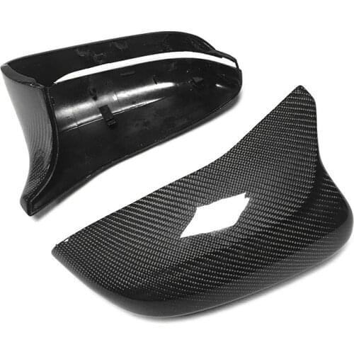 New modified carbon fiber rearview mirror shell rearview mirror cover blind area folding mirror cover for BMW M5 F90 2018