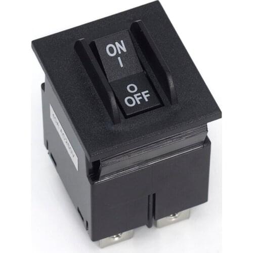 Equipment Circuit Breaker 2 Pole 1A 16A 30A AC 250V For Telecom Machine Marine Plug-in Circuit Breaker