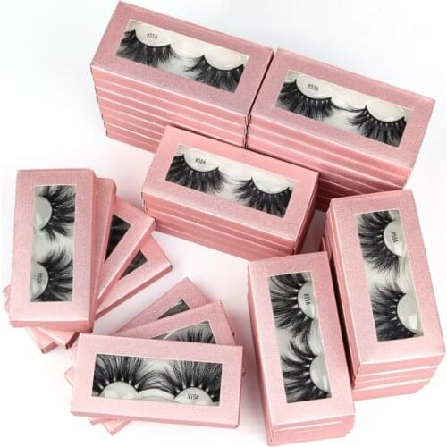 25mm Soft Fluffy 3D Mink Eyelashes False Lashes Dramatic Long Eyelash Extension Natural Volume Handmade Eye lashes Makeup Cilio
