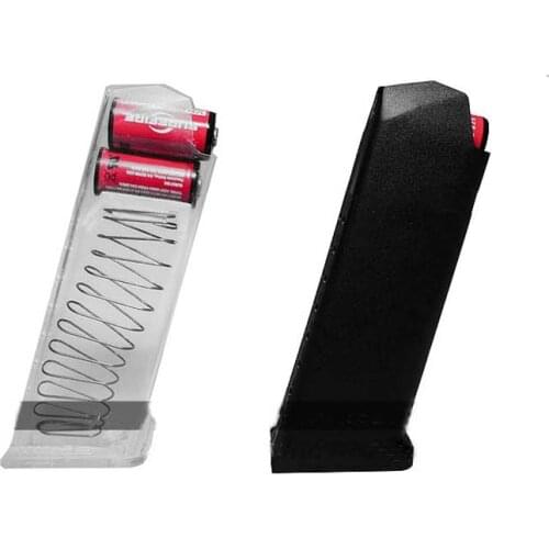 Airsoft Tactical Hunting Airsoft Glock Mag Style Battery Case Battery Storage Box for CR123