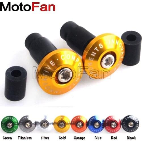 Universal Motorcycle Parts 7/8" Handlebar Bar Ends Grips Plugs For Yamaha MT-09 MT-07 YZF-R1 R3 R6 125