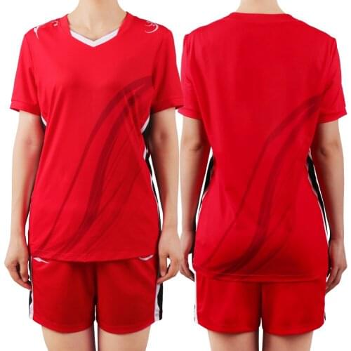 Unique design women volleyball jersey 100%ployter breathable volleyball uniforms design