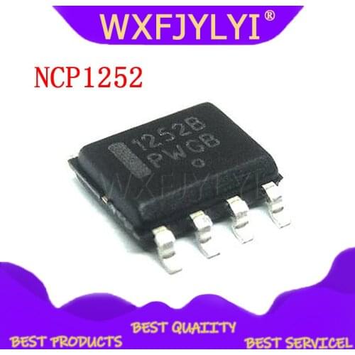 5pcs/lot NCP1252 NCP1252A NCP1252ADR2G SOP-8