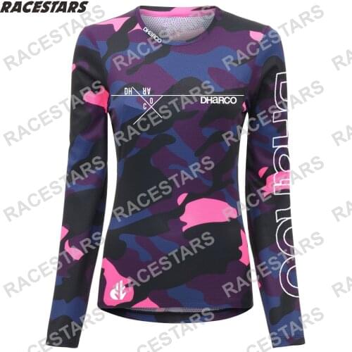DHaRCO Motocross Jersey MTB Downhill Jeresy Women Cycling Wear Mountain Bike DH Maillot Ciclismo Hombre Quick Dry Bicycle Jersey