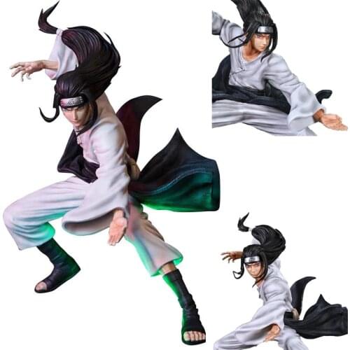 Naruto Shippuden Action Figure Uchiha Sasuke 30cm PVC CS Hyūga Neji Oversize Model Statue Collectible Gift Toys For Kids Figma