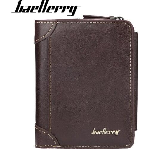 Quality Guarantee Mens Short Wallet Bifold Card Holders for Men Casual Portable Coin Purse NewLeather Male Cash Clutch Bag