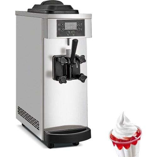 Hot Sale Ice Cream Machine Vending Commercial Mini Stainless Steel Soft Ice Cream Machine Price