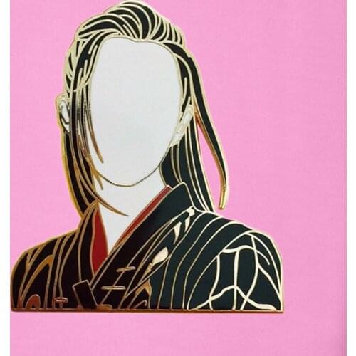 Grandmaster of Demonic Cultivation Mo Dao Zu Shi Wei Wuxian Xiao Zhan Metal Badge Brooch chinese drama enamel pin