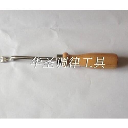 The piano tuning tool Piano parts keyboard pin pull (with wooden handle) flat pin wrench