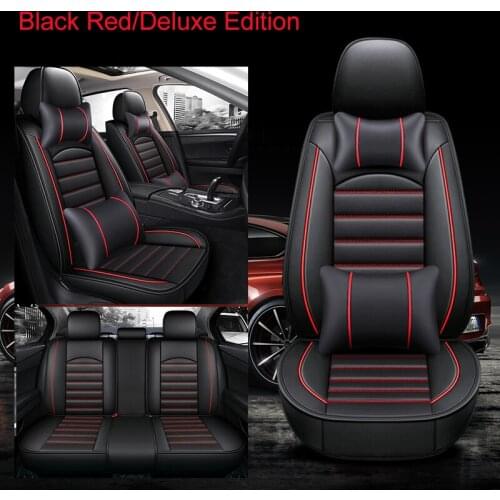 Leather Universal seat cove for Alfa Romeo Stelvio Giulia car styling Automotive accessories auto interior