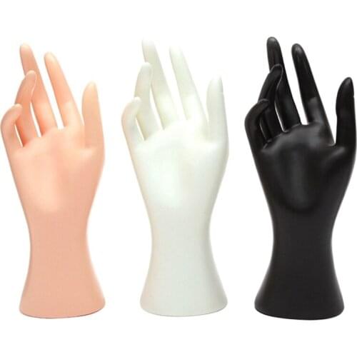 Hand Mannequin Props Plastic Female Hand Model Female Hand Imitating Artificial Hand Display Creative Short Hand