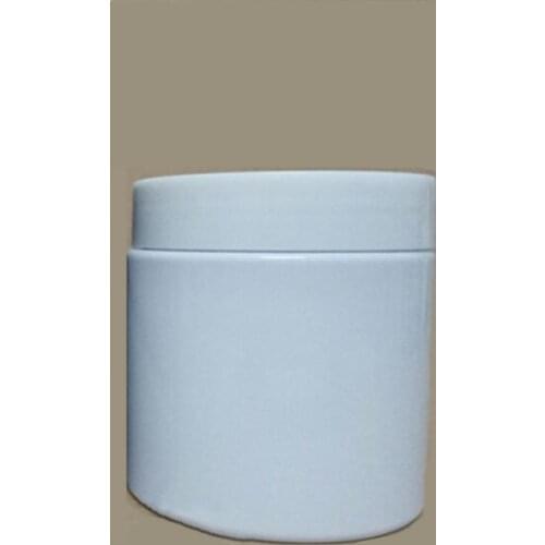 New 200ml/500ml Cream Jar Facial Mask Box Tins Avoid Light Black White Bottles Cosmetic Package Bottle Algae Mud Container