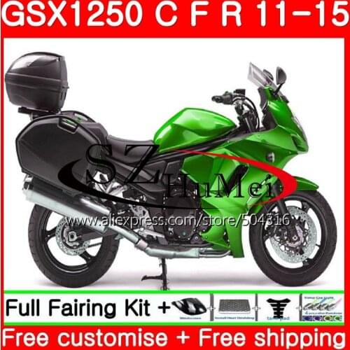 Fairing For SUZUKI Bandit GSX1250F GSX1250FA GSX1250 C 11 12 13 14 15 104SH.2 green GSXF1250 GSX1250C 2011 2012 2013 2014 2015