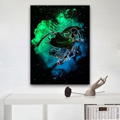 Attack on Titan Levi Poster Canvas Wall Art Decoration prints for living Kid Children room Home bedroom decor Painting Picture