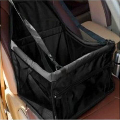 Car Travel Cat Dog Carrier Seat Hanging Bag Car Bed Black, Comfortable, Safe, Pleasant, Rugged, foldable, Washable