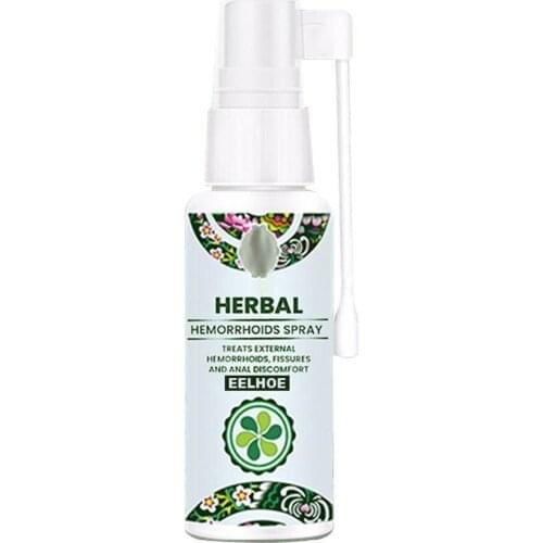30ml Hemorrhoids Treatment Agent Natural Hemorrhoids Spray Powerful Hemorrhoids Treatment Agent Relieve Anal Pain Spray Supplies