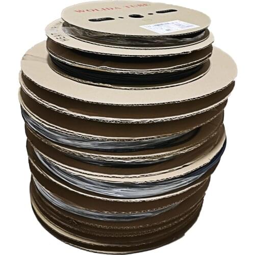 2:1 Black 1mm 2mm 3mm 5mm 6mm 8mm 10mm Diameter Heat Shrink Heatshrink Tubing Tube Sleeving Wrap Wire Sell DIY Connector Repair