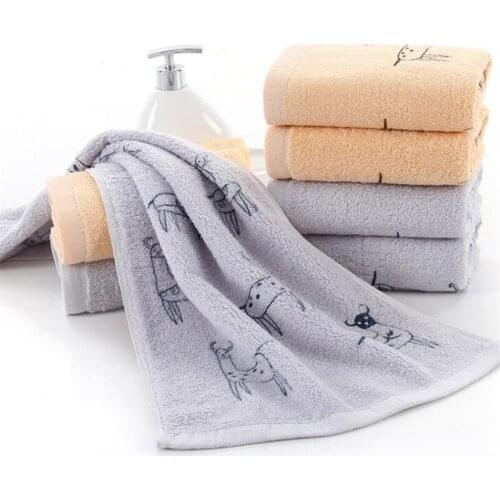 Clean Hearting Cloth Washing Cleaning Towel Cloth Bathroom Hair Hand Cartoon Towel Adults Sports Gifts Children Women Men Towels