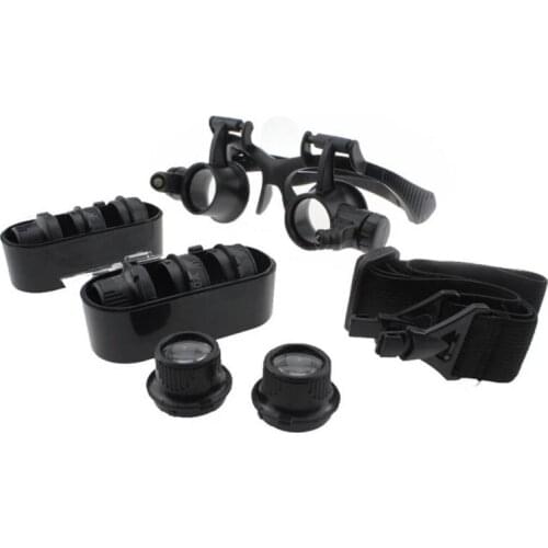 Magnifying Glass 9892G 10X 15X 20X 25X Magnifier Loupe LED Lights Repair Magnifier Glass Lupa,lentes de aumento,Vidrio de lupa