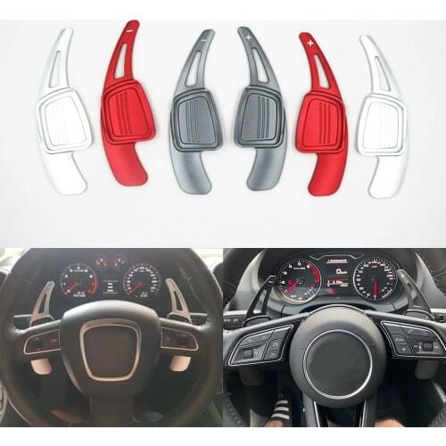 Paddle Shift For Audi A3 S3 A5 S5 2017 & A4 B9 Q7 TT TTS 2016 2017 Steering Wheel Shifter Paddle Shift Extension Gear