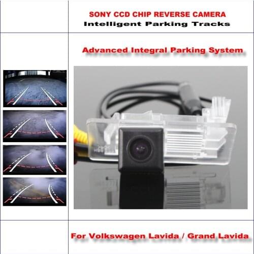 Car Rear Reverse Camera For VW Lavida/Grand 2013-2015 HD Parking Intelligentized Dynamic Guidance CCD CAM