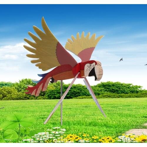 Animal Shape Garden Art Wind Spinner Plastic Park Wind Yard Windmill Decor