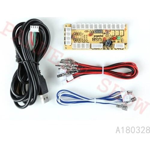 1PC/Lot New Zero Delay USB Encoder to PC Joystick and Button For MAME & Fighting Stick Control DIY Arcade Game Kit Parts
