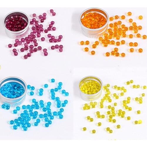 100pcs Fruit Flavour Mint Flavor Cigarette Popping Capsule Beads Filters Smoking Accessories