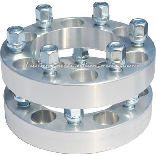 2Pcs |PCD 6x139.7 6x5.5 | CB 108MM | Thick 38 MM Forged Alloye Car Wheel Spacer Adapter For Mitsubishi Pajero ,Challenger