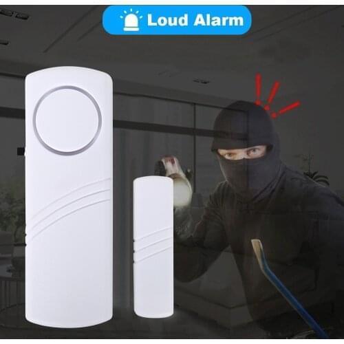 3 Independent Siren Sensors, Door Sensors, Door Open/Close Detectors, Anti-Theft Window Anti-Theft Alarm With 90Db Buzzer