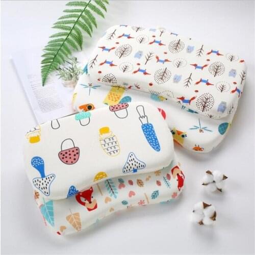 35x20cm Children Baby Pillows Soft Rebound Memory Foam Pillow Home Bed Sleeping Cushion Bedding 4 Colors Breathable Washable