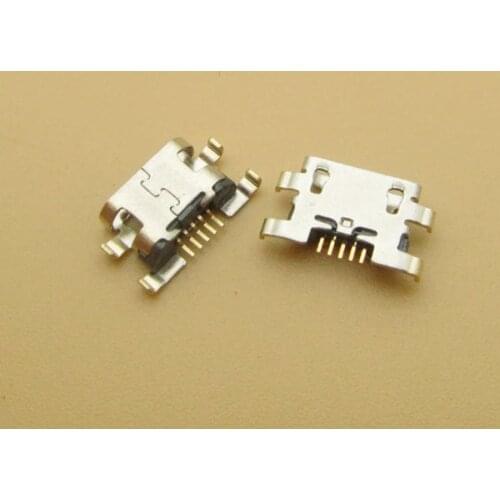 5pcs For Oukitel U22 MTK6580A Quad Core micro mini usb jack socket connector charging port dock plug repair parts 5 pin