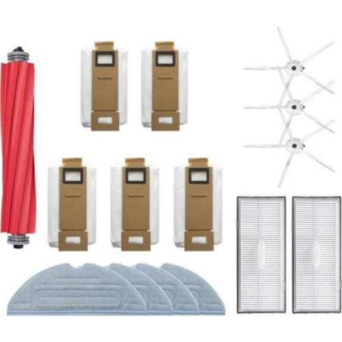 For Xiaomi Roborock T7 T7Plus S7 Robot Vacuum Cleaner Accessories Main Brush Mop Cloths Hepa Filter Side Brush Dust Bag